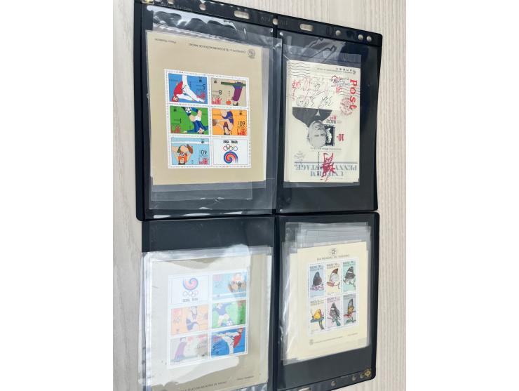 including Butterfly MS x 7, Olympic Games in Seoul, 150 Year of the Postage Stamp, Medicinal Plants MS x 8, Centenary of Maca